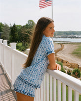 Pink Palm Pajamas in Cape Cod